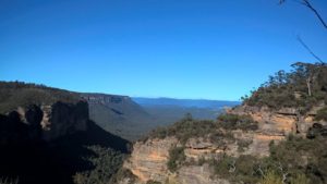view from top of Nellie's Glen, start of my Katoomba to Bowral walk