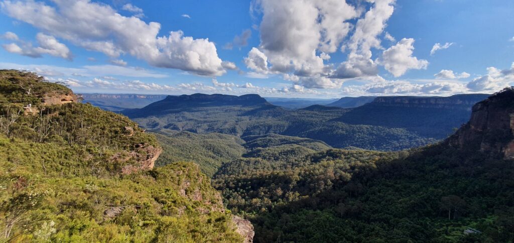 View of the Jamison Valley